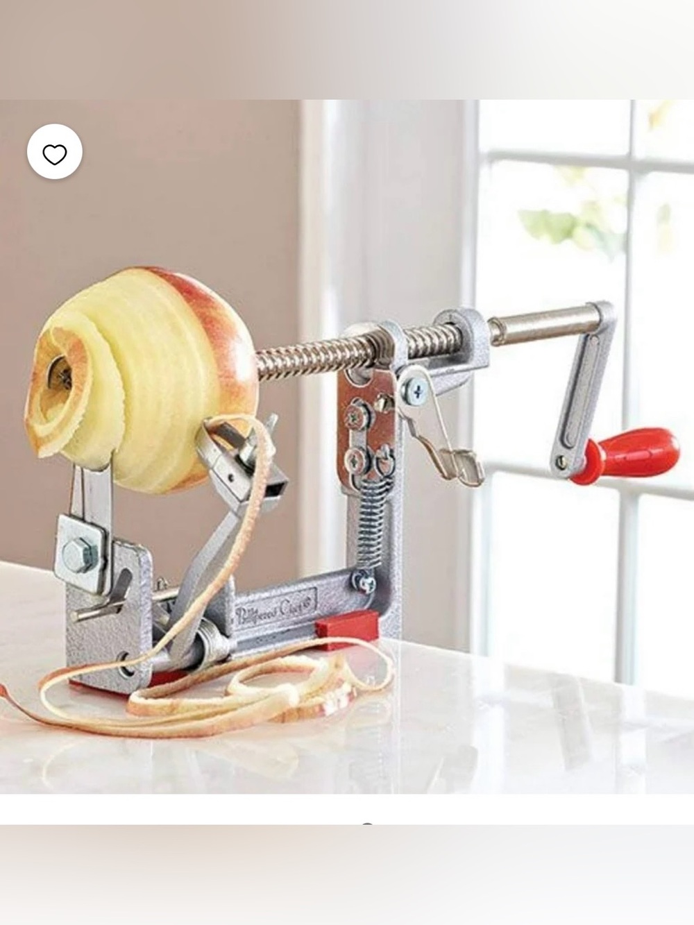 The Pampered Chef Apple Peeler/Corer/Slicer 2430 New in Original Box!